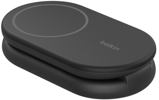 Socle de charge 2-en-1 Belkin BoostCharge Pliable avec MagSafe - Qi2 - Noir