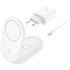 Socle de charge 2-en-1 Belkin BoostCharge Pliable avec MagSafe - Qi2 - Blanc