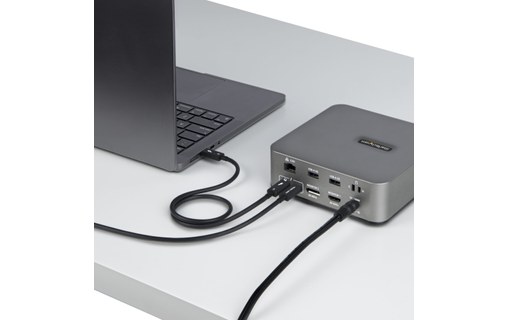 Câble Thunderbolt 5 StarTech - 80 Gbit/s 240 W - 80 cm - Noir