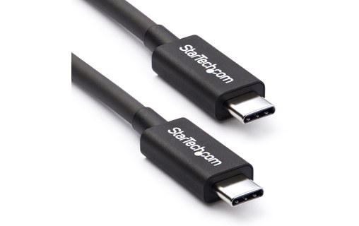 Câble Thunderbolt 3 StarTech - 20 Gbit/s - 2 m - Noir