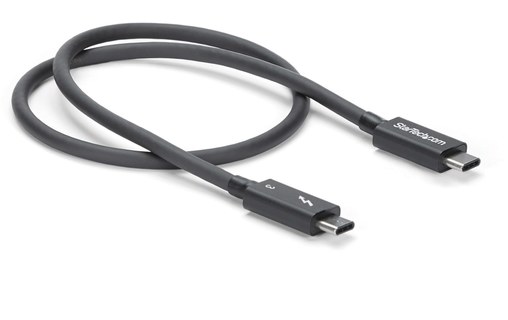 Câble Thunderbolt 3 StarTech - 40 Gbit/s - 50 cm - Noir