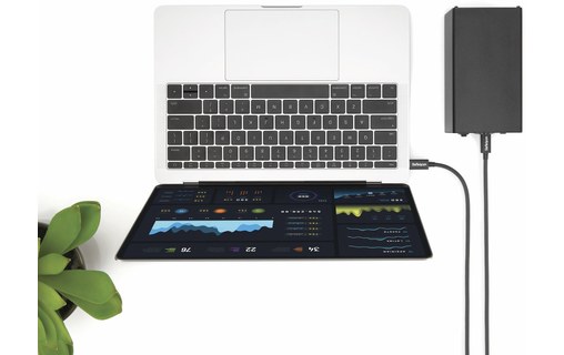 Câble Thunderbolt 3 StarTech - 20 Gbit/s - 2 m - Noir