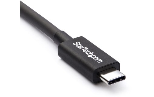 Câble Thunderbolt 3 StarTech - 20 Gbit/s - 2 m - Noir