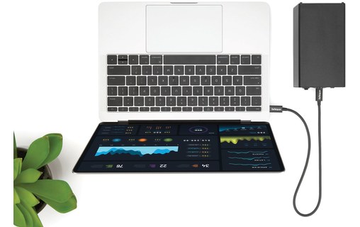 Câble Thunderbolt 3 StarTech - 40 Gbit/s - 50 cm - Noir