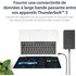 Câble Thunderbolt 3 StarTech - 20 Gbit/s - 1 m - Noir