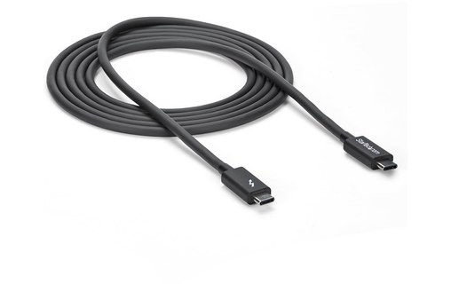 Câble Thunderbolt 3 StarTech - 20 Gbit/s - 2 m - Noir
