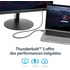 Câble Thunderbolt 3 StarTech - 20 Gbit/s - 1 m - Noir