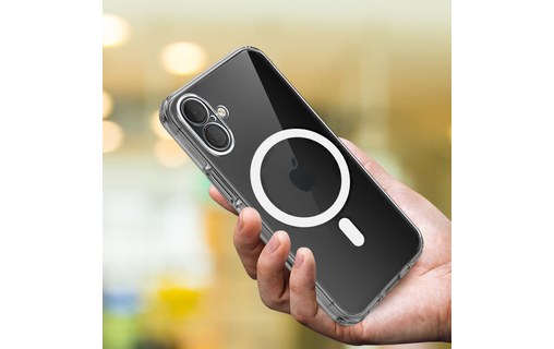 Coque MagSafe pour iPhone 17 - Akashi - Transparente