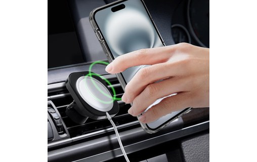 Coque MagSafe pour iPhone 17 - Akashi - Transparente