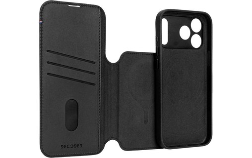 Folio MagSafe pour iPhone 17 Pro - Decoded - Noir