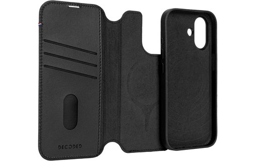 Folio MagSafe pour iPhone 17 - Decoded - Noir