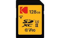 Carte SDXC Kodak Ultra Pro Performance 128 Go, UHS-II, V90