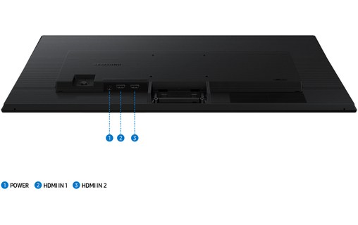 Écran 27" Samsung Essential Monitor S3 S32GF - 120 Hz