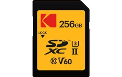 Carte SDXC Kodak Ultra Pro Performance 256 Go, UHS-II, V60