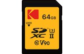 Carte SDXC Kodak Ultra Pro Performance 64 Go, UHS-II, V90