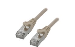 Câble ethernet RJ45 Cat 6a FTP - MCL - 50 cm - Gris