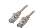 Câble ethernet RJ45 Cat 6a FTP - MCL - 2 m - Gris