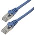 Câble ethernet RJ45 Cat 6a SSTP - MCL - 2 m - Bleu