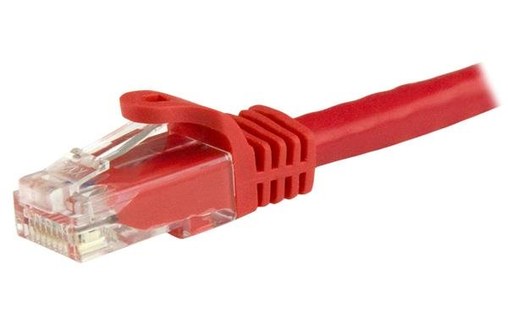 Câble ethernet RJ45 Cat 6 UTP - StarTech - 5 m - Rouge
