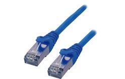 Câble ethernet RJ45 Cat 6a SSTP - MCL - 2 m - Bleu