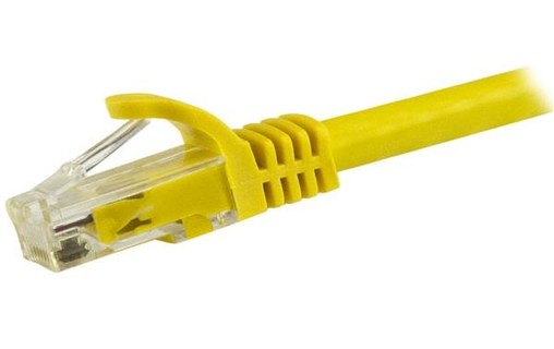 Câble ethernet RJ45 Cat 6 UTP - StarTech - 15 m - Jaune