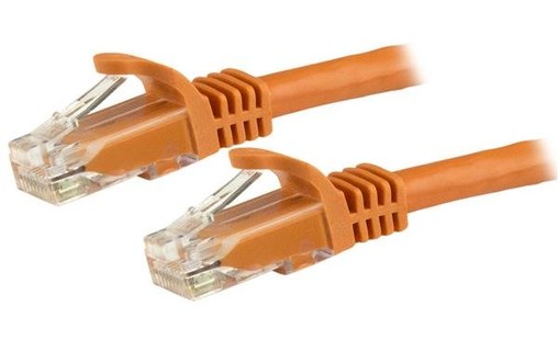 Câble ethernet RJ45 Cat 6 UTP - StarTech - 5 m - Orange