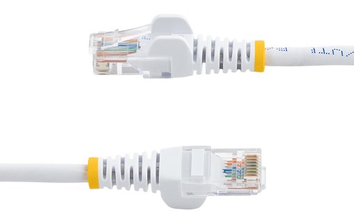 Câble ethernet RJ45 Cat 5e UTP - StarTech - 1 m - Blanc