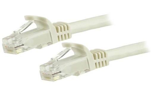Câble ethernet RJ45 Cat 6 UTP - StarTech - 5 m - Blanc