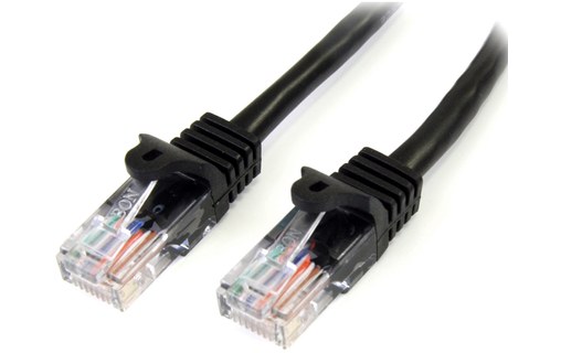 Câble ethernet RJ45 Cat 5e UTP - StarTech - 1 m - Noir