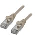 Câble ethernet RJ45 Cat 6 FTP - MCL - 30 cm - Gris
