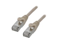 Câble ethernet RJ45 Cat 6 FTP - MCL - 30 cm - Gris