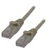 Câble ethernet RJ45 Cat 6a UTP - MCL - 1 m - Gris