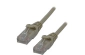 Câble ethernet RJ45 Cat 6a UTP - MCL - 1 m - Gris