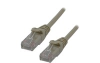 Câble ethernet RJ45 Cat 6a UTP - MCL - 1 m - Gris