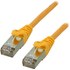 Câble ethernet RJ45 Cat 6a SSTP - MCL - 3 m - Jaune