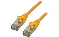 Câble ethernet RJ45 Cat 6a SSTP - MCL - 3 m - Jaune