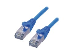 Câble ethernet RJ45 Cat 7 SSTP - MCL - 3 m - Bleu