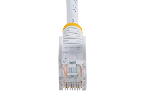Câble ethernet RJ45 Cat 5e UTP - StarTech - 1 m - Blanc
