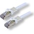 Câble ethernet RJ45 Cat 7 SSTP - MCL - 15 cm - Blanc