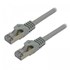 Câble ethernet RJ45 Cat 7 SSTP - MCL - 15 cm - Gris