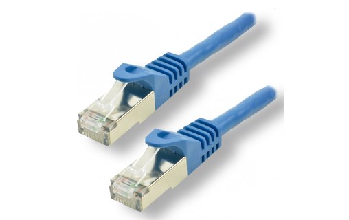 Câble ethernet RJ45 Cat 7 SSTP - MCL - 3 m - Bleu
