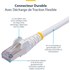 Câble ethernet RJ45 Cat 8 SSTP - StarTech - 15 m - Blanc