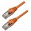 Câble ethernet RJ45 Cat 7 SSTP - MCL - 15 cm - Orange