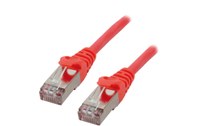 Câble ethernet RJ45 Cat 7 SSTP - MCL - 3 m - Rouge