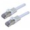 Câble ethernet RJ45 Cat 7 SSTP - MCL - 15 cm - Blanc