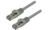 Câble ethernet RJ45 Cat 7 SSTP - MCL - 1 m - Gris