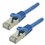 Câble ethernet RJ45 Cat 7 SSTP - MCL - 15 cm - Bleu
