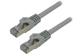 Câble ethernet RJ45 Cat 7 SSTP - MCL - 3 m - Gris