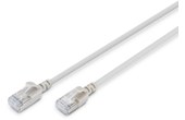 Câble ethernet RJ45 Cat 6a FFTP - Digitus - 10 m - Gris