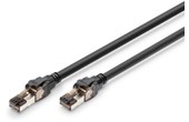 Câble ethernet RJ45 Cat 8.1 SSTP - Digitus - 5 m - Noir